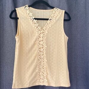 SHEIN yellow Ruffled Embellished Blouse